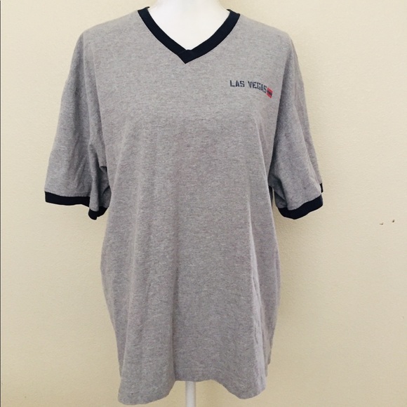 Vintage 90’s Las Vegas Ringer Shirt - Picture 2 of 7